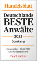 DORNKAMP - Deutschlands beste Anwälte - Handelsblatt